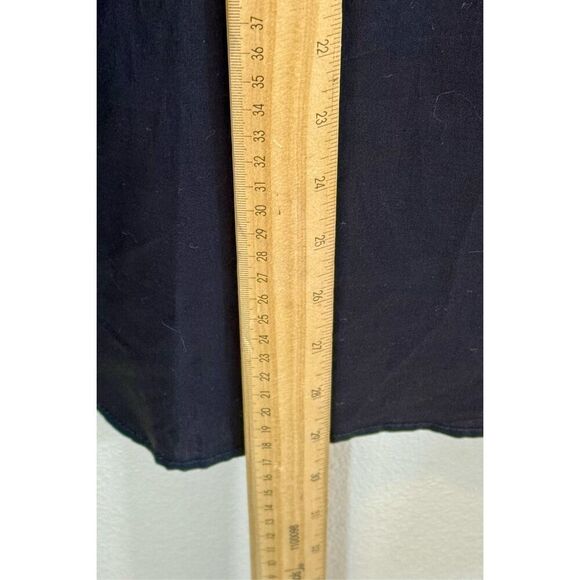 NWT Nordstrom Harshman Belinda A-Line Midi Little Black Holiday Fall Dress Large - Picture 11 of 13